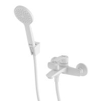 Смеситель для ванны Iddis Ray RAYWT02i02 Белый — фото 1, Смеситель для ванны