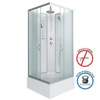 Товар: Душевая кабина Niagara Classic NG-1108-14BKT (90х90х210) средний поддон(26см),стекло матовое,4 места - фото 2 Душевая кабина Niagara Classic NG-1108-14BKT (90х90х210) средний поддон(26см),стекло матовое,4 места — фото 2, Душевые кабины