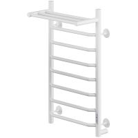 Электрический полотенцесушитель Comfysan Scola EC-8 80x40 016913 с полкой Белый матовый — фото 1, Электрические полотенцесушители