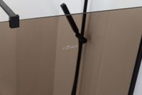 Душевая перегородка CEZARES LIBERTA-L-1-110-BR-NERO — фото 5, Душевые перегородки