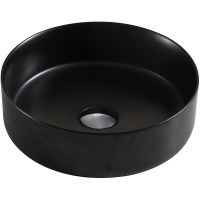 Раковина-чаша Azario 36 AZ-3134-MB Черная матовая — фото 1, Раковины накладные
