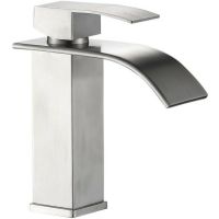 Смеситель для раковины Haiba HB12815 Нержавеющая сталь — фото 1, Смесители для раковины