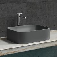 Раковина-чаша Ceramicanova Element 51 CN6052MDH Темный антрацит матовый — фото 22, Раковины накладные