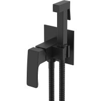 Гигиенический душ со смесителем Raglo R01.52.06 Черный матовый — фото 1, Гигиенические души