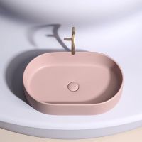 Раковина-чаша Ceramicanova Element 61 CN6048MP Розовая матовая — фото 5, Раковины накладные