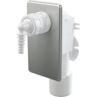 Товар: Сифон для сбора конденсата Alcaplast AKS7 Хром Белый - фото 1 Сифон для сбора конденсата Alcaplast AKS7 Хром Белый — фото 1, Сифоны