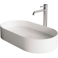 Раковина-чаша Alice Hide 65 31120101 Белая глянцевая — фото 1, Раковины накладные