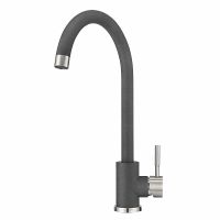 Смеситель для кухни Point PN3101GR графит — фото 1, Смесители для кухни