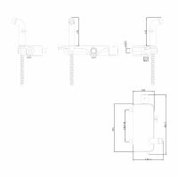 Гигиенический душ со смесителем Lemark Comfort LM7169CW с термостатом Хром — фото 2, Гигиенические души