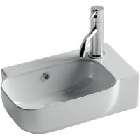 Раковина Ceramicanova Element 40 L CN6074L Белая — фото 1, Мини-раковины