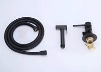 Гигиенический душ со смесителем Boch Mann Braies B СК-P07B BM10409 Черный матовый — фото 8, Гигиенические души