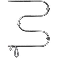 Электрический полотенцесушитель Domoterm М-образный DMT 107-25 60x50 EK L Хром — фото 1, Электрические полотенцесушители