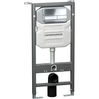 Комплект унитаза с инсталляцией Ceramicanova Metropol CN4002_1002CH_1000 с сиденьем Микролифт и клав — фото 11, Комплекты унитаз + инсталляция