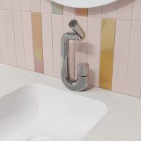 Смеситель для раковины Iddis Twist TWISBBTi01 Хром — фото 9, Смесители для раковины