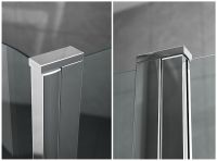Товар: Душевой уголок Ambassador Nord 120х80 13011107 профиль Хром стекло прозрачное - фото 4 Душевой уголок Ambassador Nord 120х80 13011107 профиль Хром стекло прозрачное — фото 4, Душевые уголки