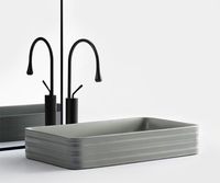 Смеситель для раковины Bronze de Luxe Scandi 9015B Черный матовый — фото 3, Смесители для раковины