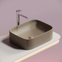 Раковина-чаша Ceramicanova Element 51 CN6052MC Капучино матовая — фото 23, Раковины накладные