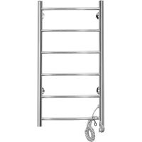 Электрический полотенцесушитель Domoterm Классик DMT 109-6 40x81 EK R Хром — фото 1, Электрические полотенцесушители