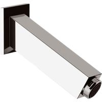 Излив для смесителя Remer Qubica 91Q2 Хром — фото 1, Смесители для биде