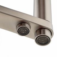 Смеситель для кухни Swedbe Selene Plus 8641 Нержавеющая сталь Белый — фото 6, Смесители для кухни