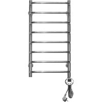 Электрический полотенцесушитель Domoterm Стефано П8 400*800 ER Хром — фото 1, Электрические полотенцесушители