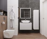 Товар: Унитаз Laparet Bianca подвесной с сиденьем Микролифт - фото 5 Унитаз Laparet Bianca подвесной с сиденьем Микролифт — фото 5, Подвесные унитазы