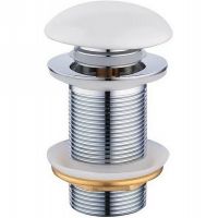 Донный клапан Bond BV0105 click-clack Белый — фото 1, Донные клапаны