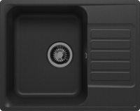 Кухонная мойка QUARTZBOND BOND-600 (Уголь) — фото 1, Кухонные мойки