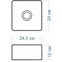 Товар: Раковина-чаша Maretti Umbria 24 UM13NS15-844 Белая - фото 4 Раковина-чаша Maretti Umbria 24 UM13NS15-844 Белая — фото 4, Раковины накладные