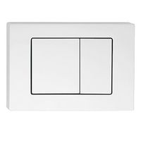 Клавиша смыва Iddis Unifix UNI32MWi77 Матовый белый — фото 1, Кнопки смыва