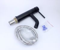 Смеситель для раковины Bronze de Luxe Scandi 1451B Черный матовый — фото 8, Смесители для раковины