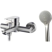 Смеситель для ванны ESKO Orlando OL 54 Никель — фото 1, Для душа и ванны