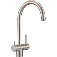 Смеситель для кухни Milacio Ultra MCU.554.SS Нержавеющая сталь — фото 1, Смесители для кухни