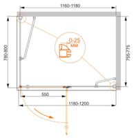 Товар: Душевой уголок CEZARES BERGAMO-W-AH-1-120/80-C-Cr-R - фото 2 Душевой уголок CEZARES BERGAMO-W-AH-1-120/80-C-Cr-R — фото 2, Прямоугольные душевые уголки