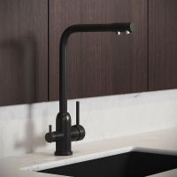 Смеситель для кухни Aringa Гранде AR02016BL Черный — фото 2, Смесители для кухни