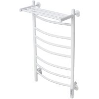 Электрический полотенцесушитель Comfysan Noumi EC-8 80x40 014001 с полкой Белый матовый — фото 1, Электрические полотенцесушители