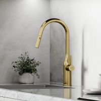 Смеситель для кухни Sancos Grand SC4002BG Золото брашированное — фото 4, Смесители для кухни