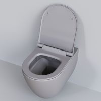 Товар: Унитаз Ambassador Queen 113T20301R подвесной Серый матовый без сиденья - фото 4 Унитаз Ambassador Queen 113T20301R подвесной Серый матовый без сиденья — фото 4, Подвесные унитазы