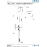 Товар: Смеситель для раковины E.C.A. Luna Хром арт-102108940EX - фото 3 Смеситель для раковины E.C.A. Luna Хром арт-102108940EX — фото 3, Смесители для раковины
