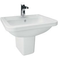 Раковина Creavit Key 50 KY050-00CB00E-0000 Белая — фото 4, Раковины подвесные