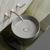 Товар: Раковина-чаша Ceramicanova Element 36 CN6057MH Антрацит матовый - фото 14 Раковина-чаша Ceramicanova Element 36 CN6057MH Антрацит матовый — фото 14, Раковины накладные