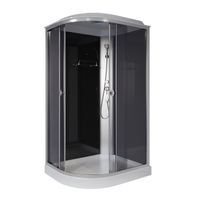 Душевая кабина Niagara Eco E120/80/13R/TN (120х80х215) низкий поддон(13см),стекло тонированное,3 мес — фото 2, Душевые кабины