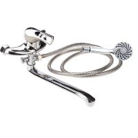 Смеситель для ванны Сантаком StOmega 3308-4 универсальный Хром — фото 1, Смеситель для ванны