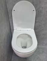 Товар: Унитаз CeramaLux TR2196 подвесной Белый глянцевый с сиденьем Микролифт - фото 5 Унитаз CeramaLux TR2196 подвесной Белый глянцевый с сиденьем Микролифт — фото 5, Подвесные унитазы