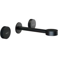 Смеситель для раковины Cisal Slim SM01351040 Черный матовый — фото 1, Смесители для раковины