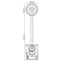 Lossa K-3427 Щетка для унитаза — фото 6, Ершики для унитаза