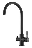 Смеситель для кухни ESKO K22 B Черный матовый — фото 2, Смесители для кухни