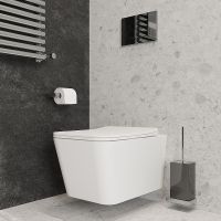 Унитаз Aqueduto Macio MAC0120 подвесной Белый матовый с сиденьем Микролифт — фото 8, Подвесные унитазы