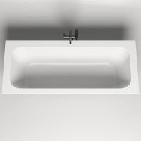 Ванна из искусственного камня Salini Orlanda Axis 190х80 103221M Белая матовая — фото 3, Ванны из искусственного камня