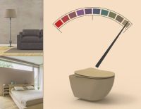 Унитаз Creavit Free FE322-11CM00E-0000 подвесной Капучино матовый без сиденья — фото 5, Подвесные унитазы